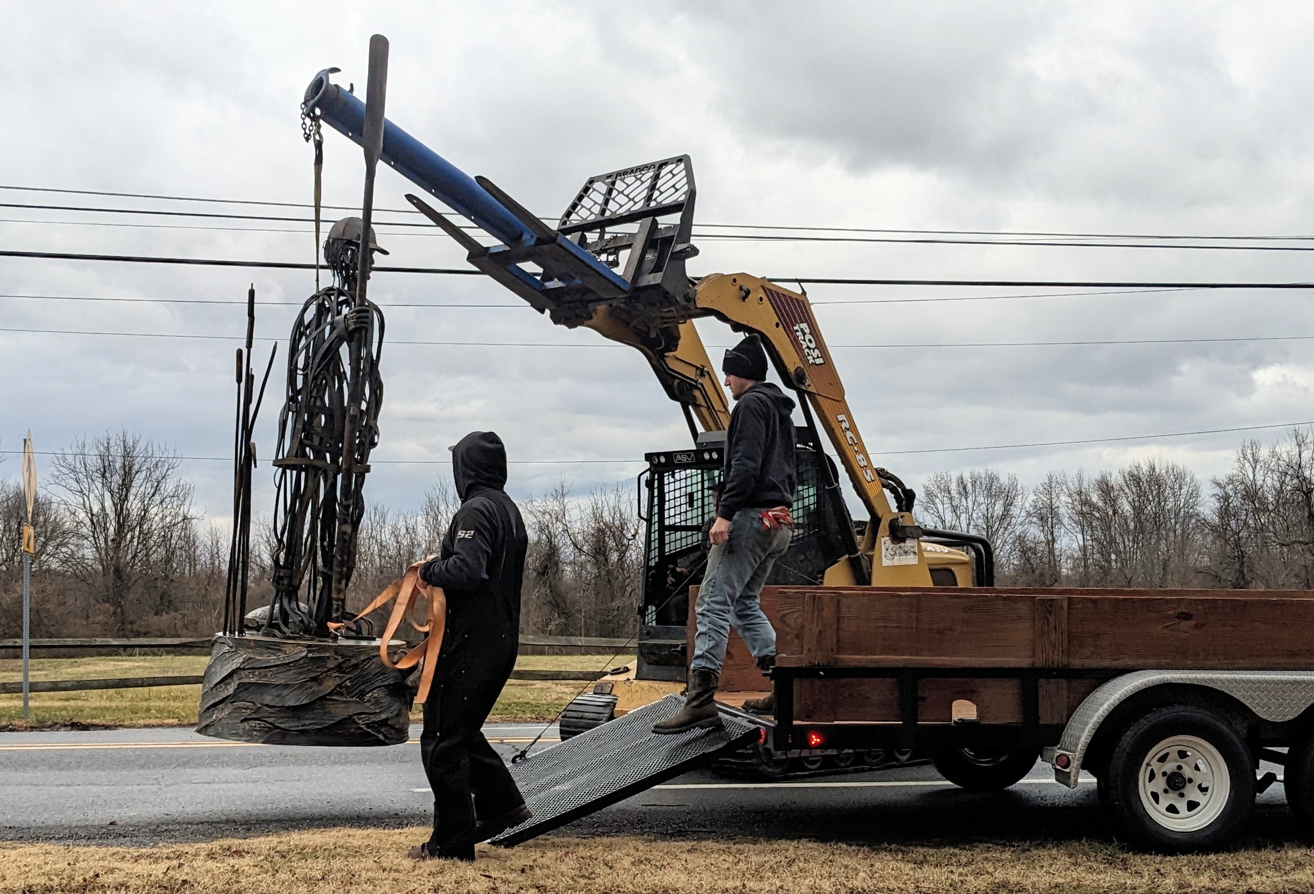 Waterman Statue 2025