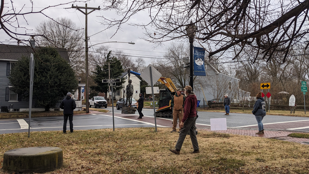 Waterman Statue 2025