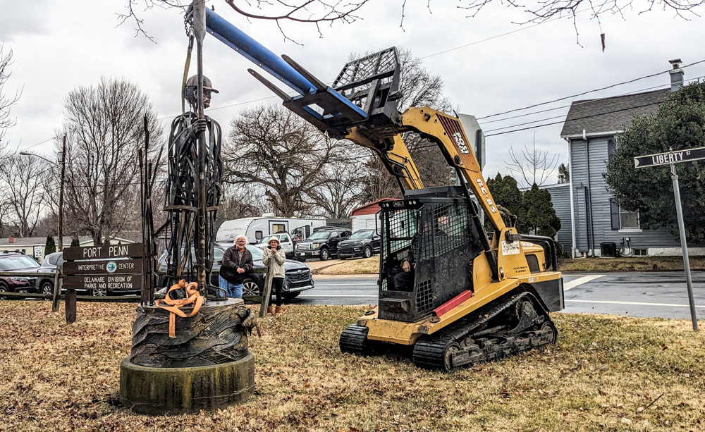 Waterman Statue 2025