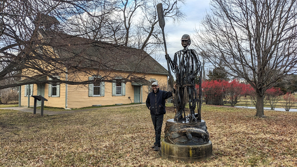 Waterman Statue 2025